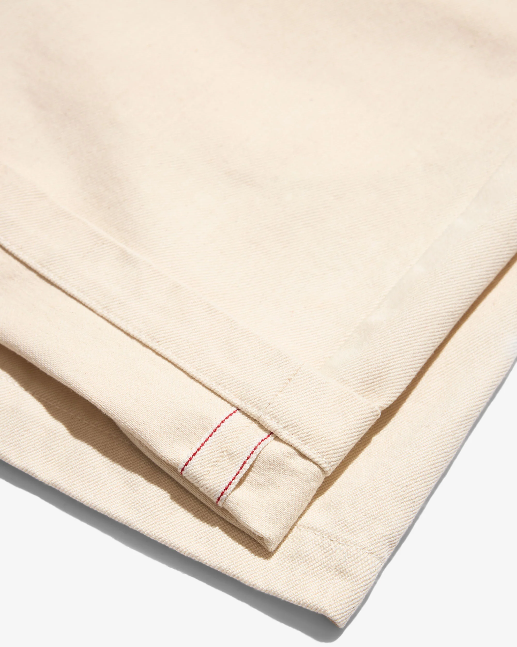 Pleated Denim Short - Image 3
