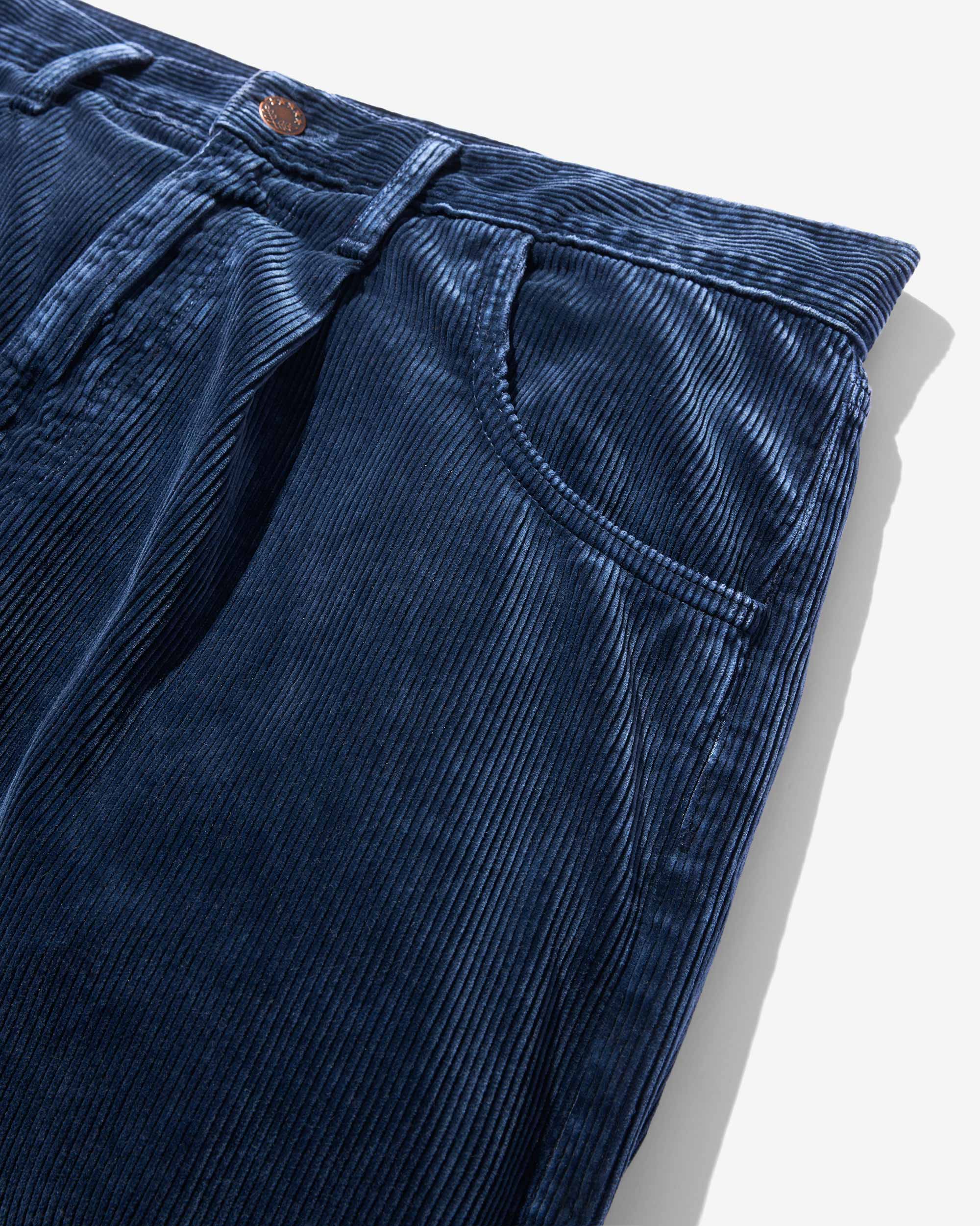 Pleated Salt Wash Corduroy Pant - Image 3