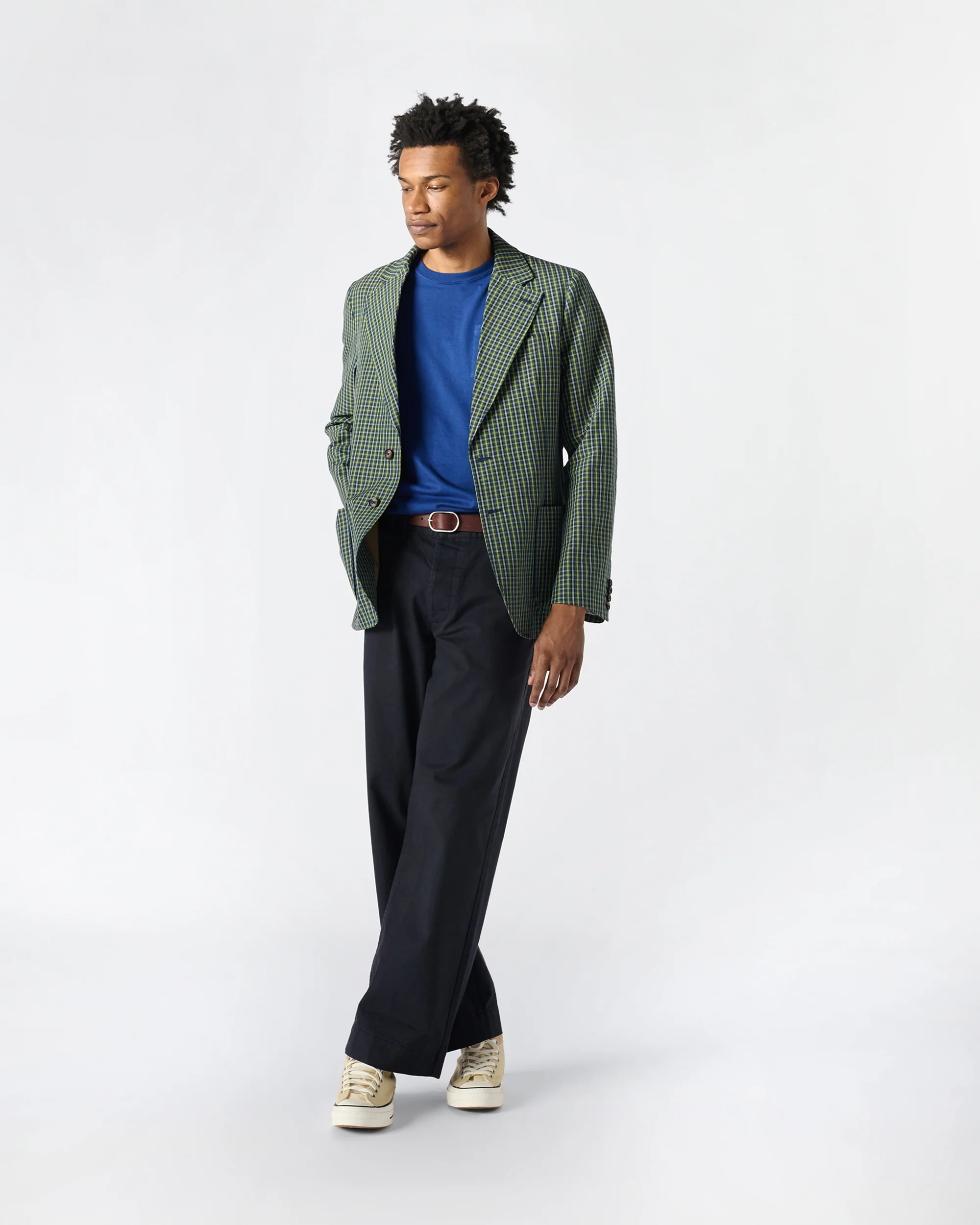 Seersucker Tartan Sport Jacket - Image 7