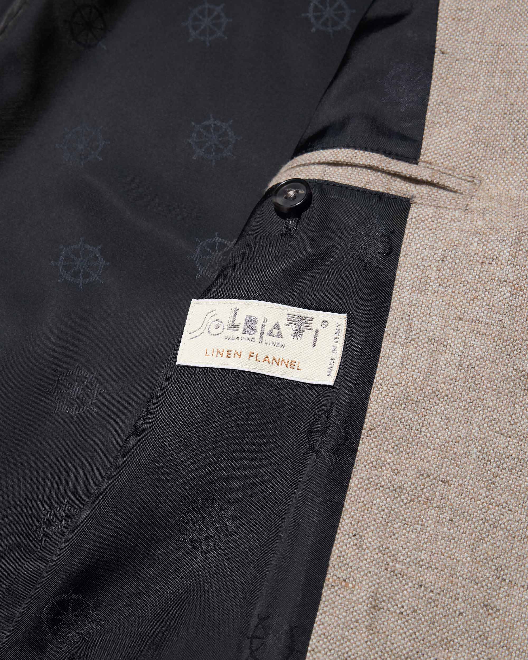 Flanneled Linen Jacket - Image 5