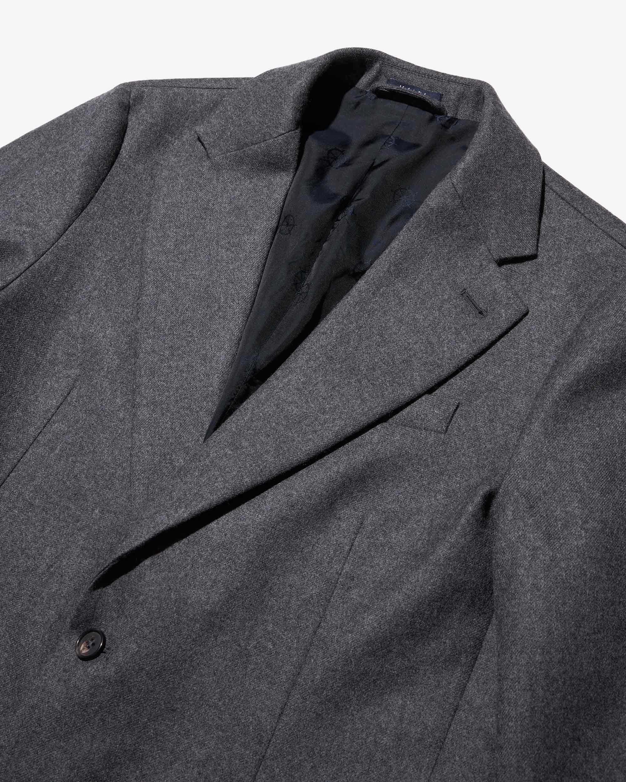 Single-Breasted Wool Jacket - Image 3