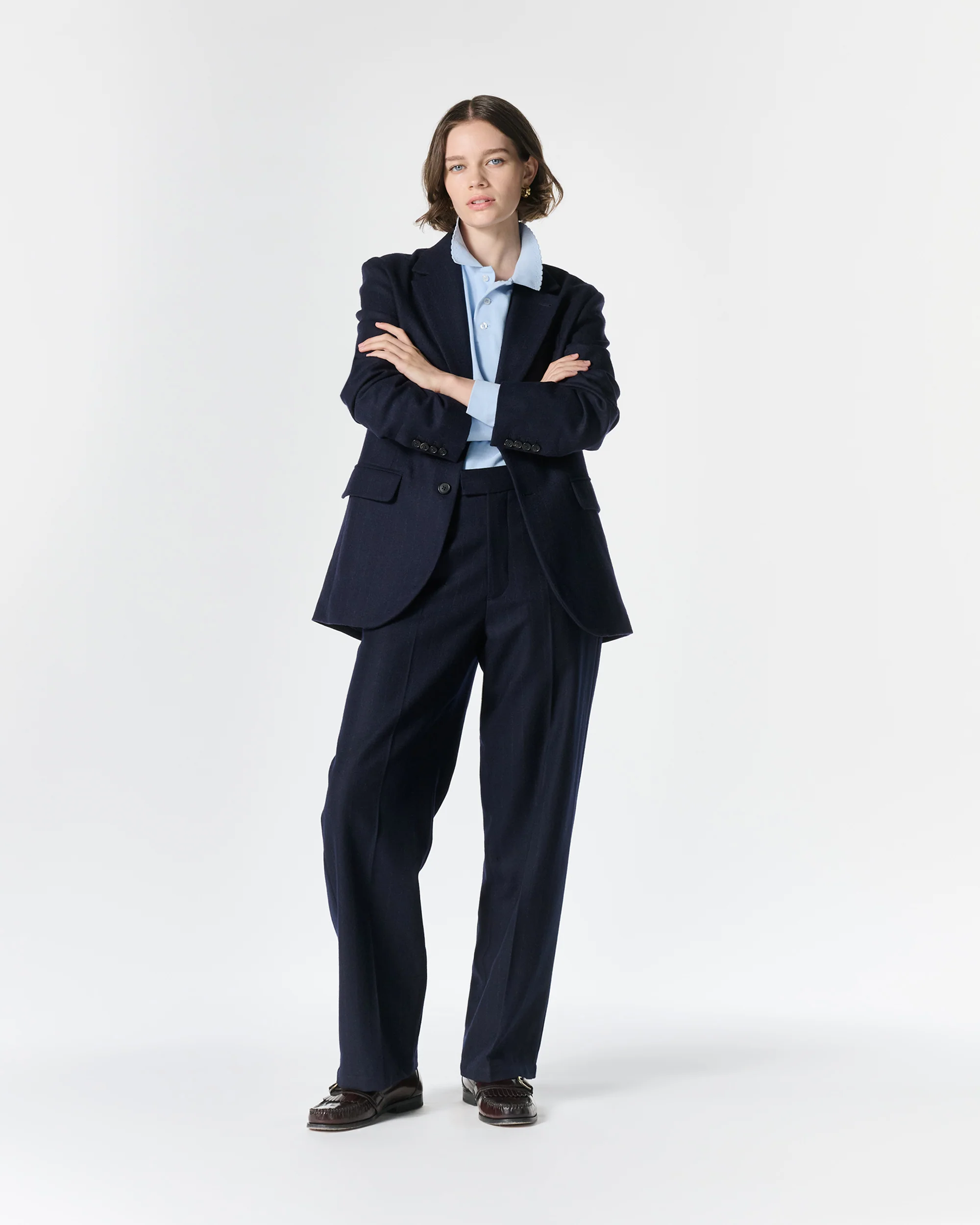 Single-Breasted Wool Jacket - Image 8