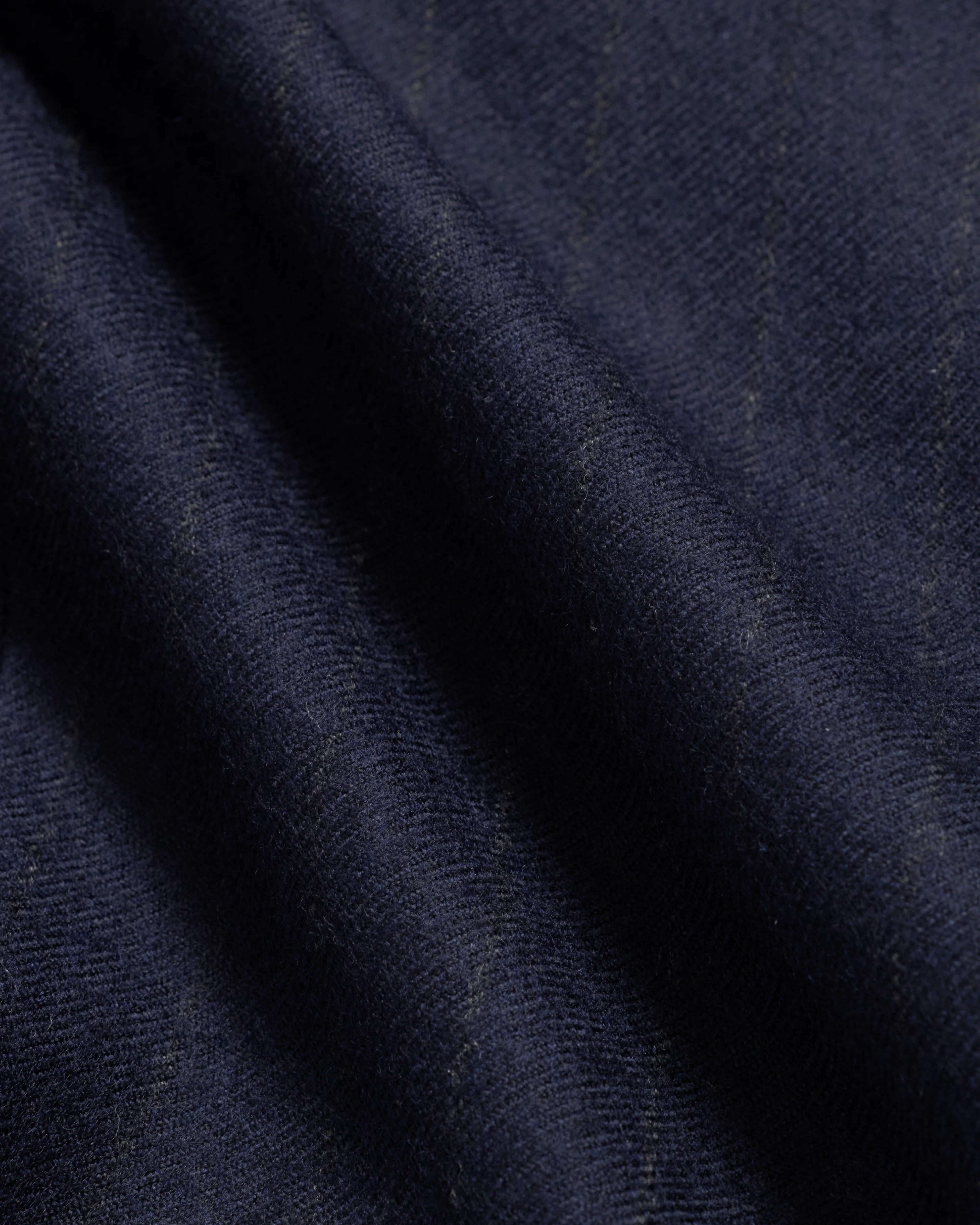 Single-Breasted Chalk Stripe Wool Jacket - Image 6