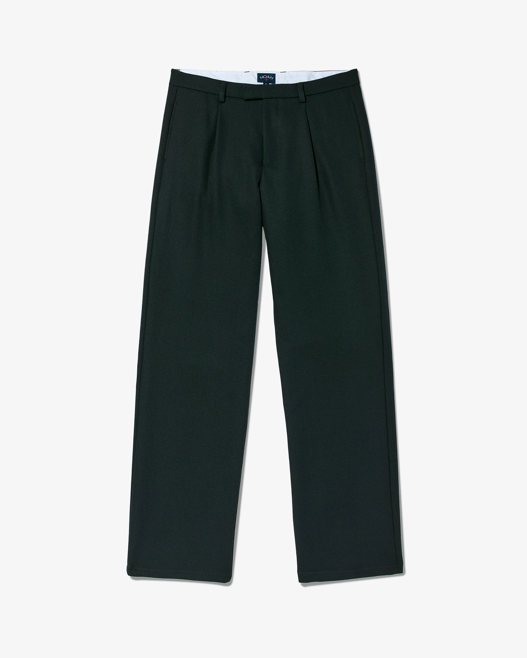 Single Pleat Barathea Wool Pant