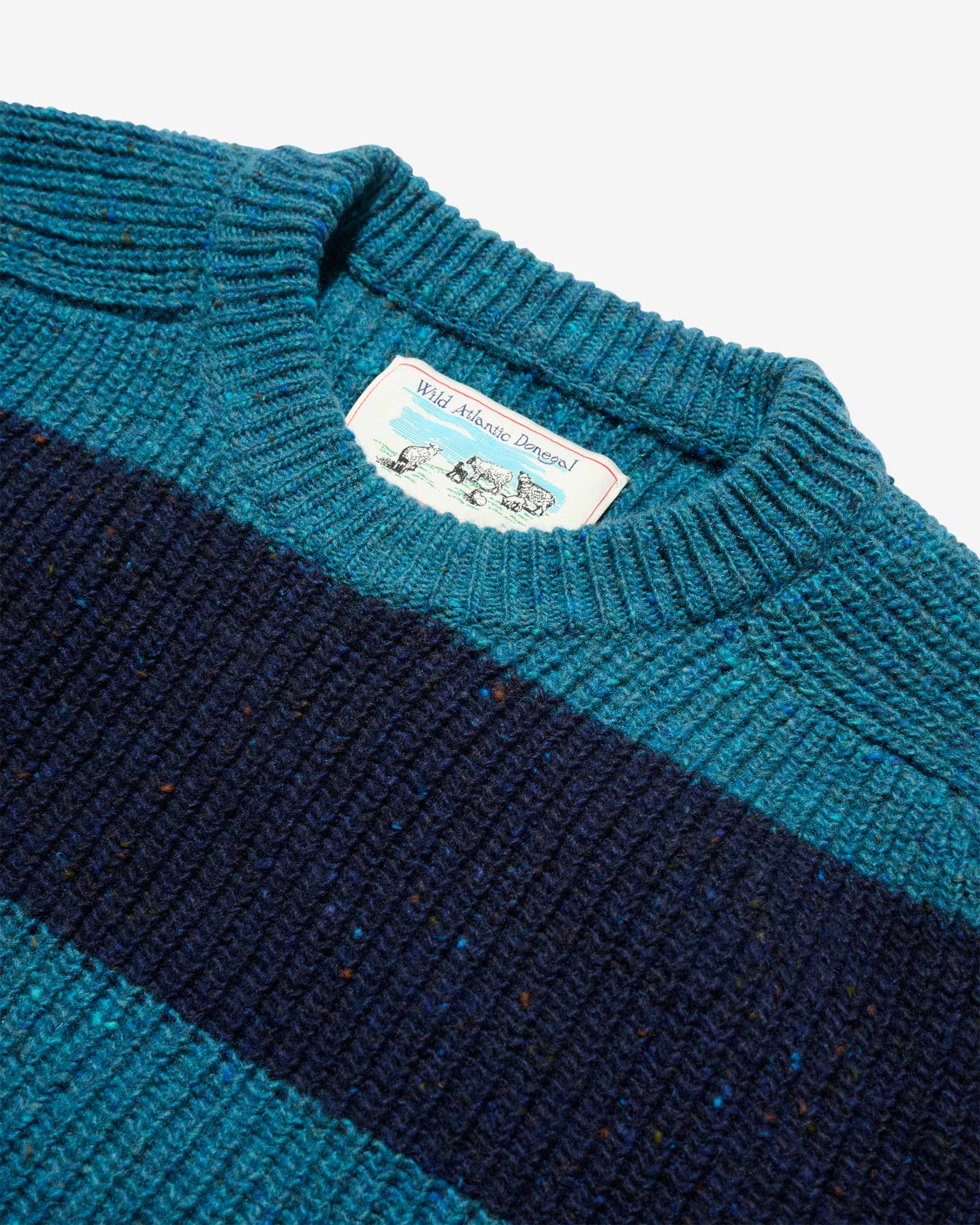Striped Donegal Sweater - Image 4