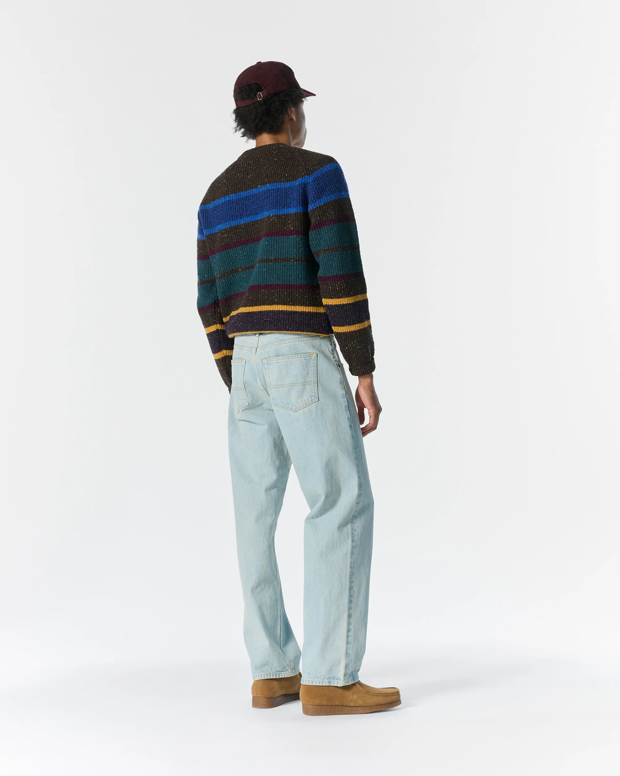 Striped Donegal Sweater - Image 7