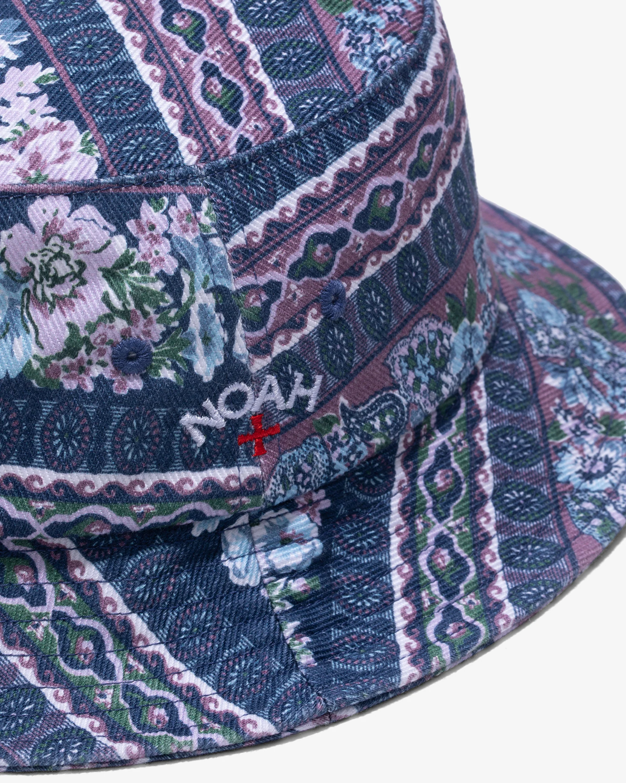Striped Floral Denim Crusher - Image 3