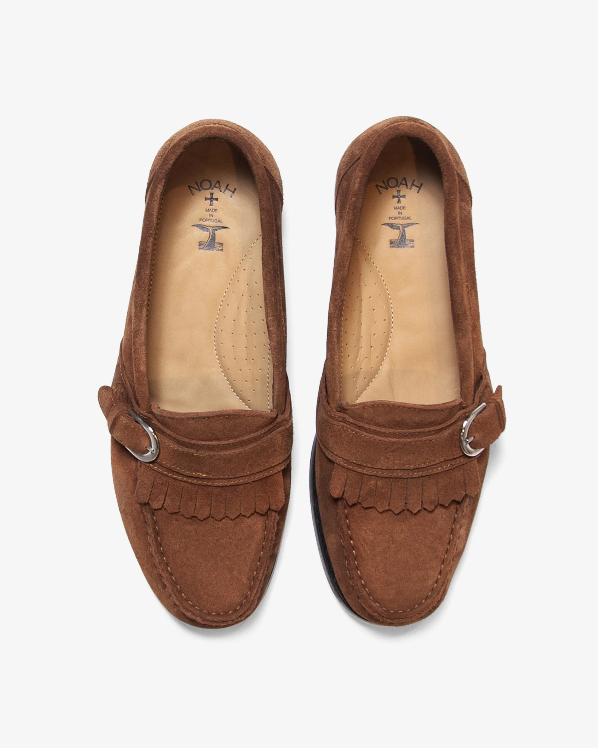 Suede Buckle Loafer - Image 4