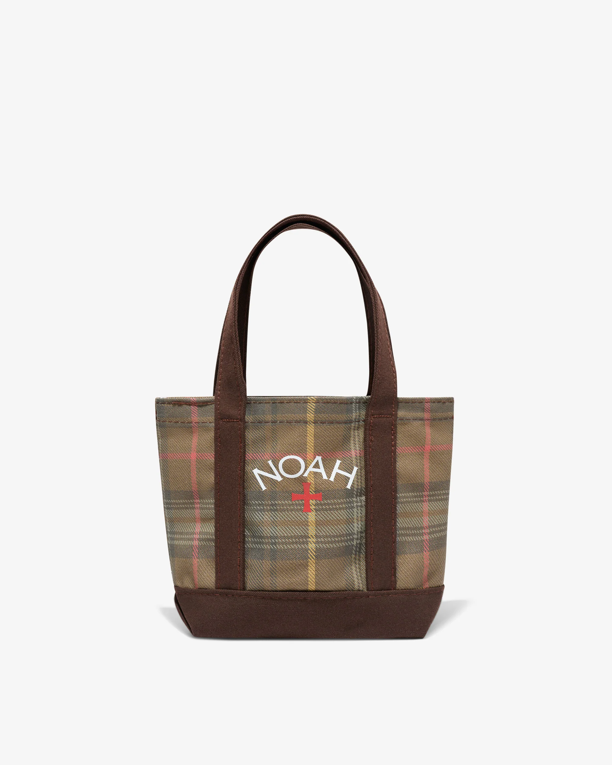 Tartan Print Mini Tote Bag - Image 3