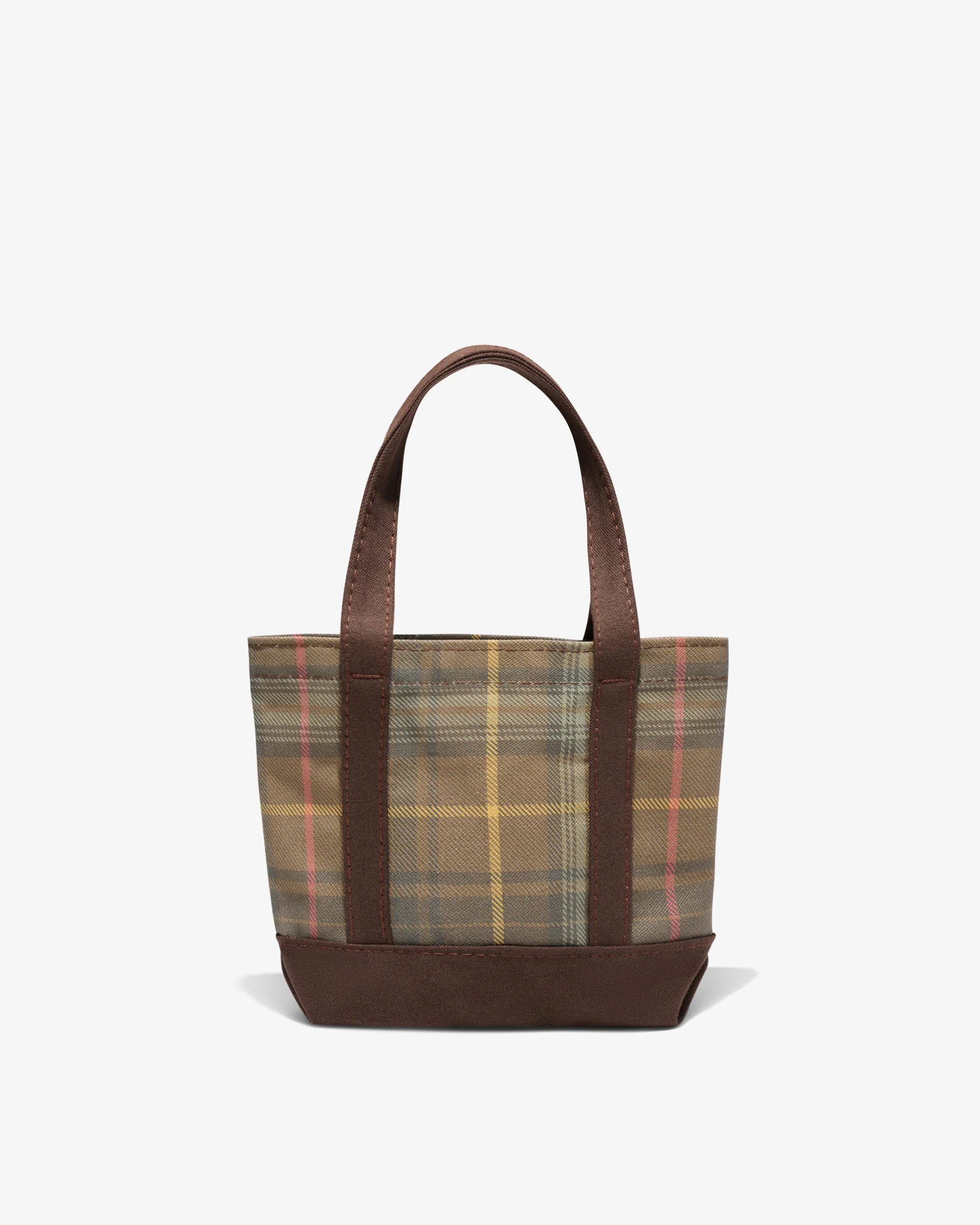 Tartan Print Mini Tote Bag - Image 4