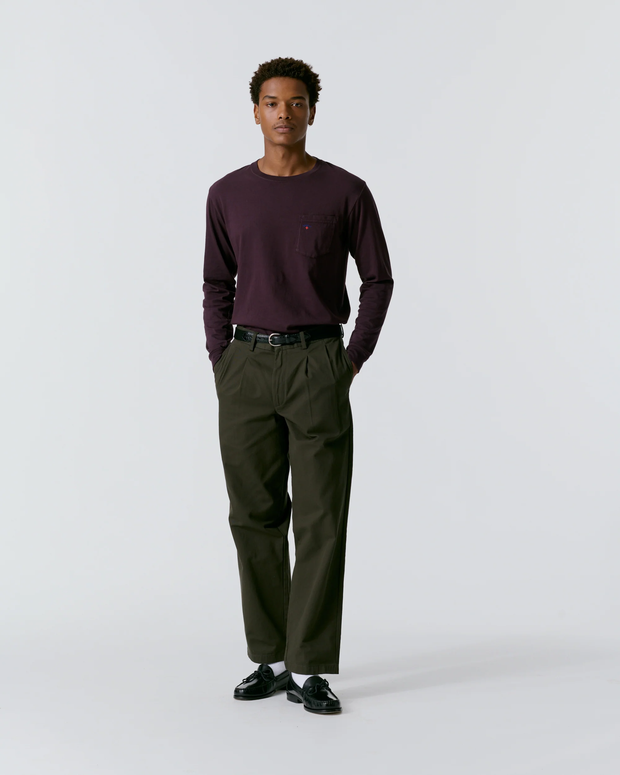 Twill Double-Pleat Pant - Image 24