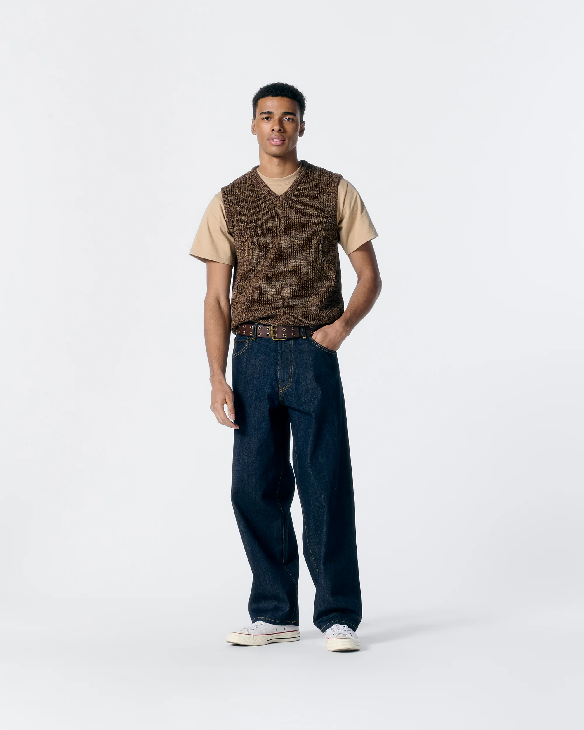 Twisted Yarn Sweater Vest - Image 7