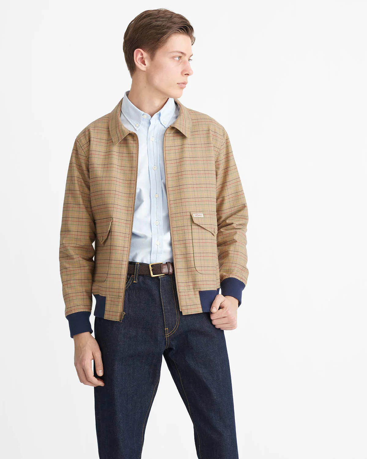Utility Twill Bomber Jacket - Image 5