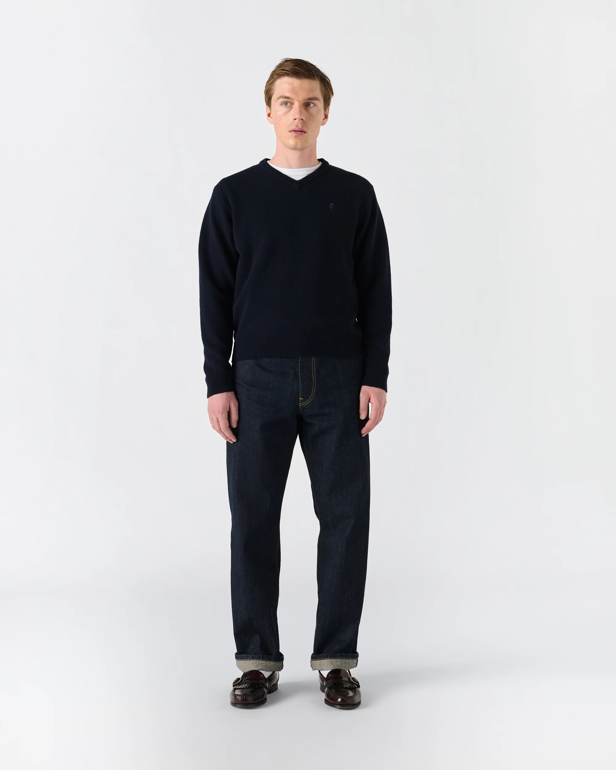 V-Neck Merino Sweater - Image 7