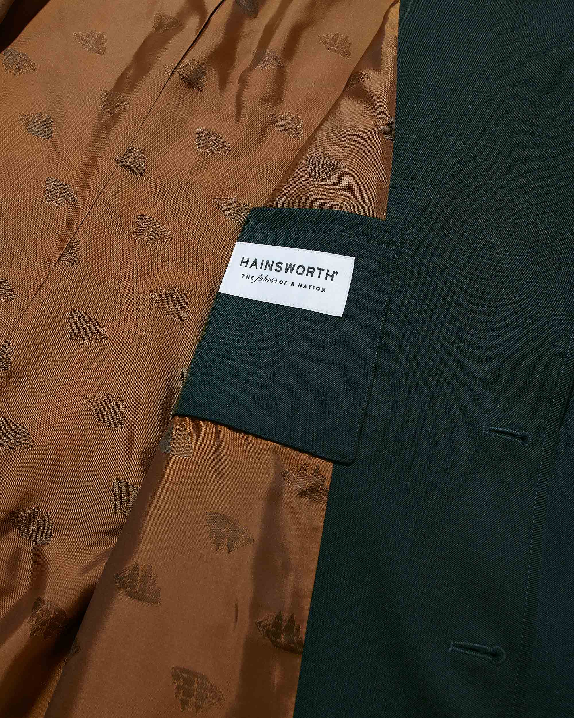 Barathea Wool Sack Jacket - Image 6