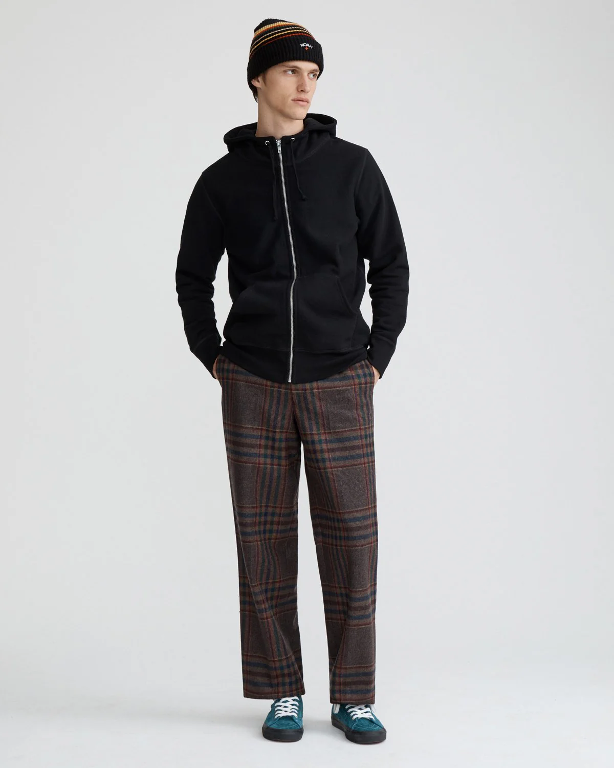 Zip-Up Collar Hoodie - Image 10